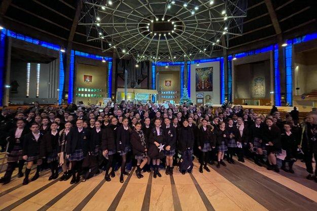Liverpool Schools Unite in Advent Celebration
