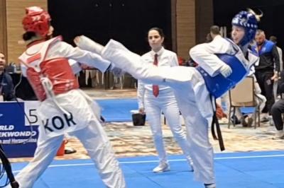 St. Julie&#039;s Student In International Taekwondo!