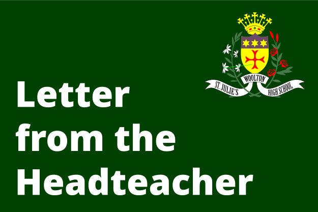 Covid Update Letter from the Headteacher