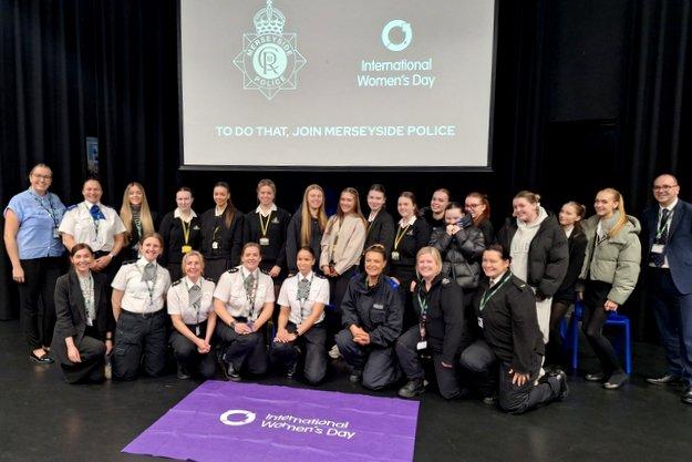 International Women's Day Roadshow with Merseyside Police!