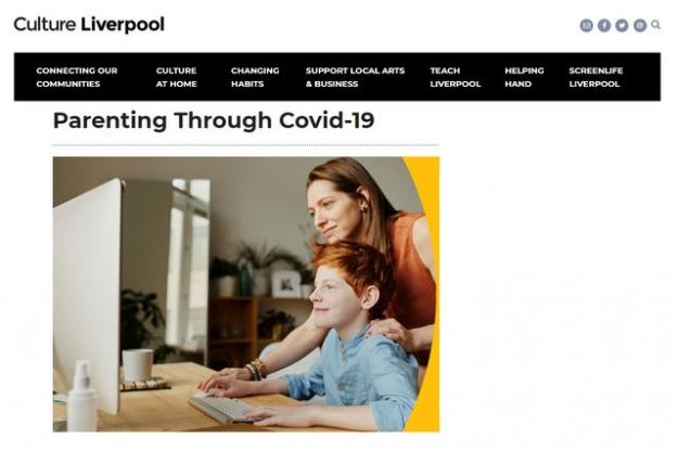 Culture Liverpool's Parenting Through Covid Blog