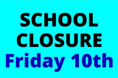 School Closure: 10/1/25