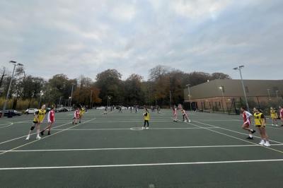 Students Compete in Netball League